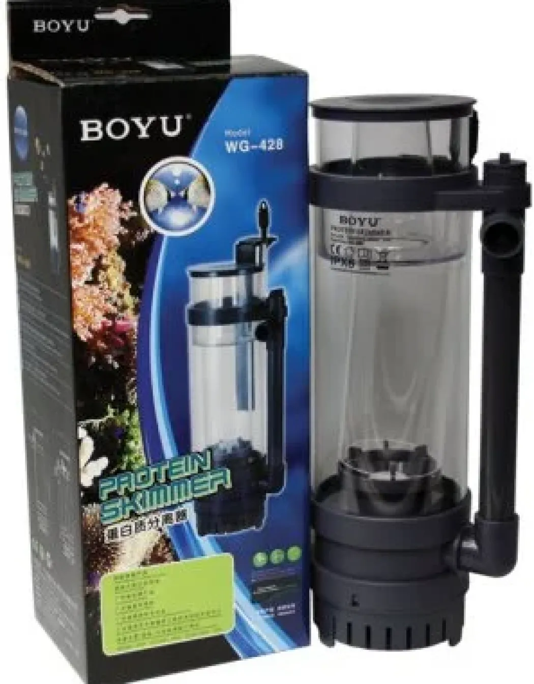 Boyu Nano 128 L Sort WG-428 Skummer