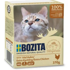 Bozita Kattefoder Bidder i Gele med Kylling 370 gram