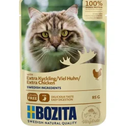 Bozita kattefoder pose 85g ekstra kylling sovs