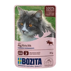 Bozita Kattefoder pose 85g Elg gele