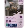 Bozita Kattefoder pose 85g Kalkun sovs
