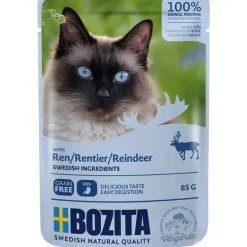 Bozita Kattefoder pose 85g rensdyr sovs