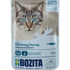 Bozita Kattefoder pose 85g sild sovs