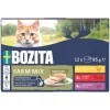 Bozita Mousse Mixedfarm 12x85 g - Kylling, Okse & Kalkun til Kat