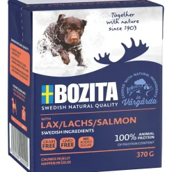 Bozita Naturals laks 370 g - Mild fiskesmag og god fordøjelse