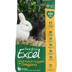 Burgess Excel Adult Kaninfoder 1,5 kg - oregano