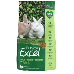 Burgess Excel Adult Kaninfoder 1,5 kg - mint