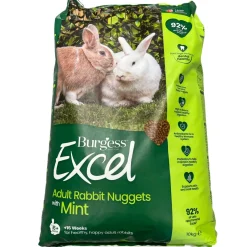 Burgess Excel Kaninfoder Mint 10 kg - voksen kanin