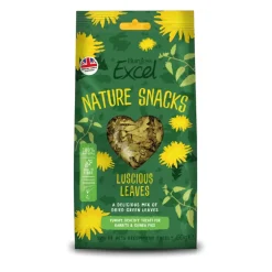 Burgess Excel Luscious Leaves 60 g - Grønne blade til naturlig fouragering