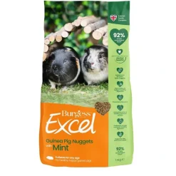 Burgess Excel Marsvinefoder 1,5 kg - Mint og C Vitamin