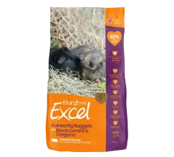 Burgess Excel Marsvin Solbær & Oregano 10 kg - fuldfoder med ekstra smag