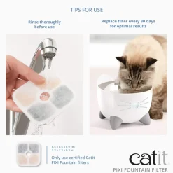 Catit Pixi Filter til Drikkefontæne 6 stk