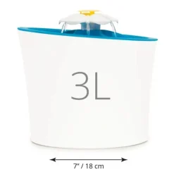 Catit Senses 2.0 Flower Fountain (drikkeautomat) 3 L med LED