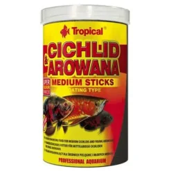Cichlide og Arowana Medium Sticks 250 ml