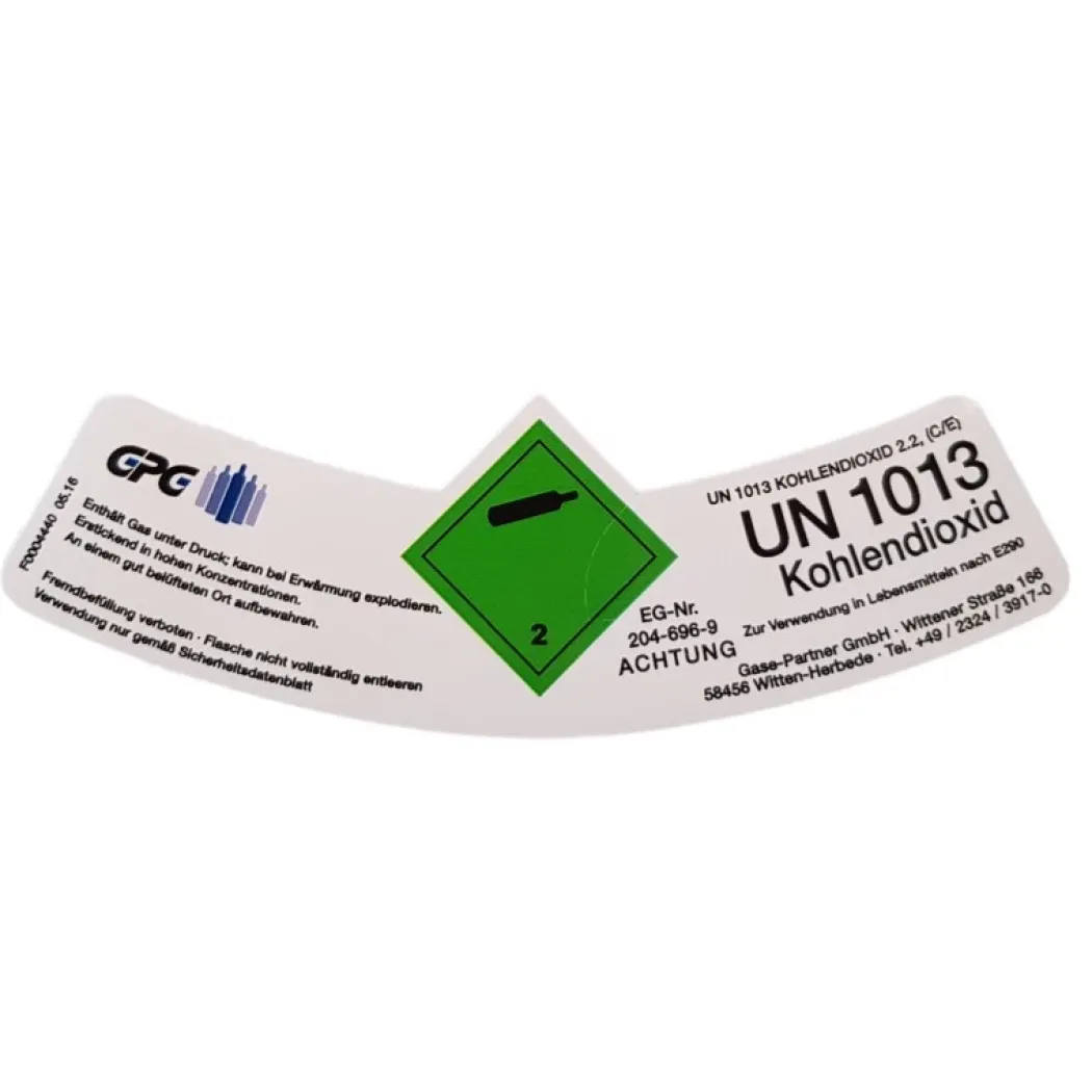 CO2 Gasflaske 2 kg - Fast lav pris