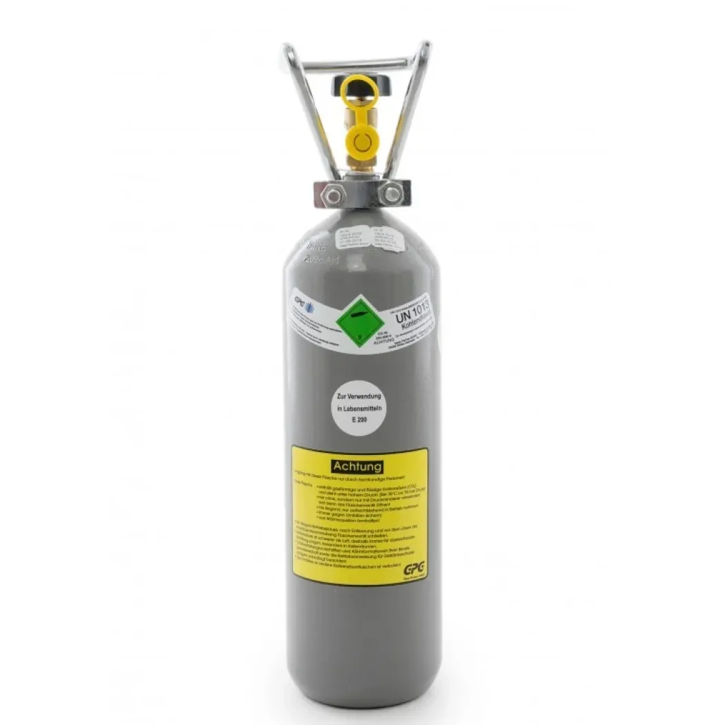 CO2 Gasflaske 2 kg - Fast lav pris