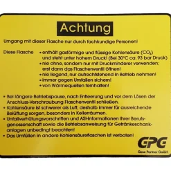CO2 Gasflaske 2 kg - Fast lav pris