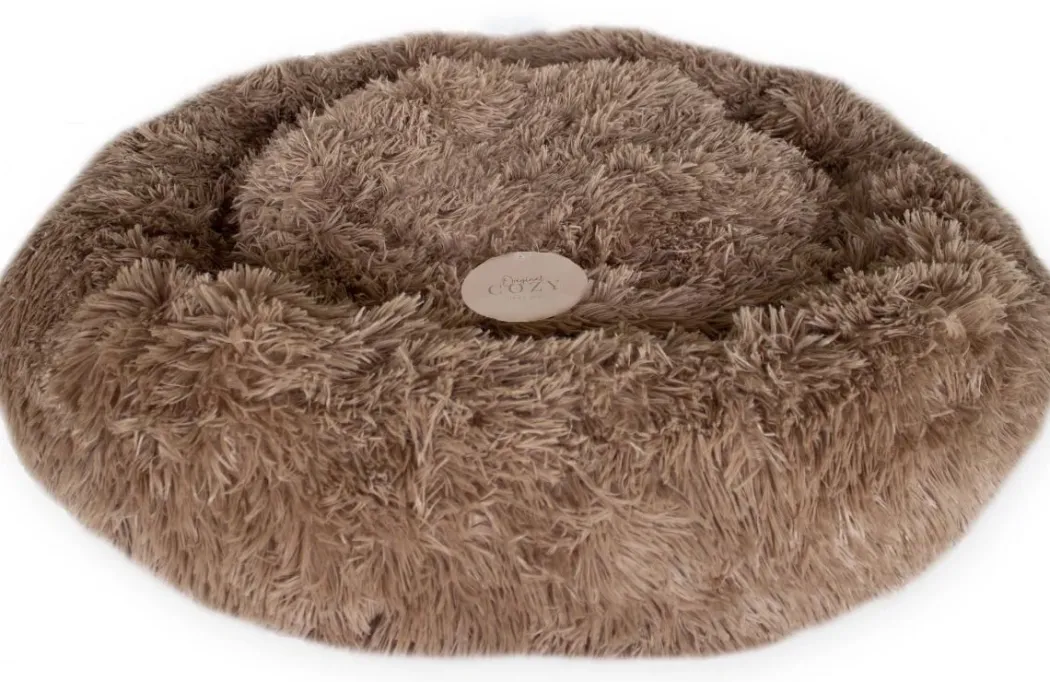 COZY Original Basic donut hundeseng 110 cm i kaffe