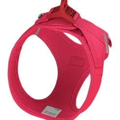 Curli Vest hundesele Clasp Air Mesh Rød XS bryst 34-38 cm - let og sikker komfort