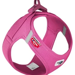 Curli Vest hundesele Clasp Air Mesh Pink S bryst 38-43 cm - let og sikker komfort