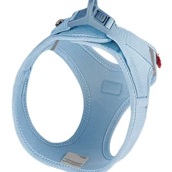 Curli Vest Hundesele Clasp Air Mesh XL Skyblue - let og sikker sele til store hunde