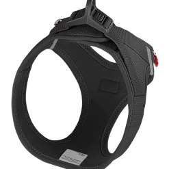 Curli Vest Hundesele Clasp Air Mesh 3XS Sort - let og tryg sele til helt små hunde