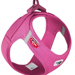 Curli Vest Hundesele Clasp Air Mesh XL Pink - synlig komfort og sikker støtte
