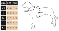 D & D All Season Hundesele L - Hals 50-71 cm livvidde 62-84 cm