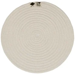 D&D CAT Dækkeserviet JILL Ø30 cm Beige