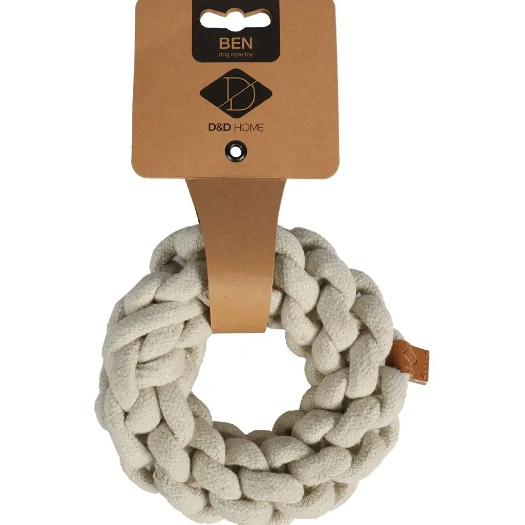 D&D Home Ben XS Natur Knudereb 10 mm - hundelegetøj