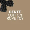 D&D Home Dente stor 30 cm Sort Knudereb 10 mm - hundelegetøj