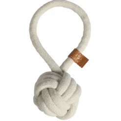D&D Home Harper Ball L 27 cm Natur Knudereb 15 mm - hundelegetøj