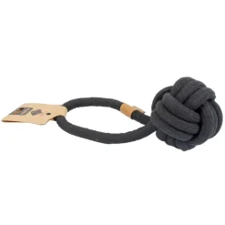 D&D Home Harper Ball L 27 cm Sort Knudereb 15 mm - hundelegetøj