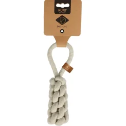 D&D Home Kurt 36 cm Natur Knudereb 10 mm - hundelegetøj