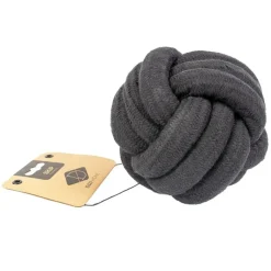 D&D Home Skip Ball S 9,5 cm Sort Knudereb 12 mm - hundelegetøj