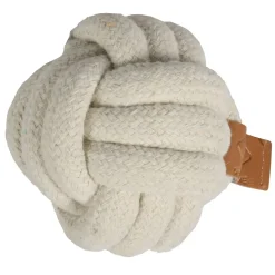 D&D Home Skip Ball XS 6 cm Natur Knudereb 10 mm - hundelegetøj
