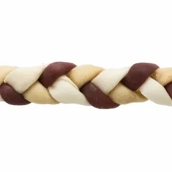Denta Fun Flettet Tyggeben 85 g - robust hundesnack med bid i