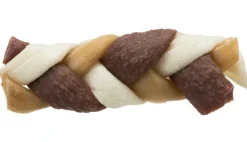 Denta Fun Flettet Tyggeben 30 g - robust hundesnack med bid i