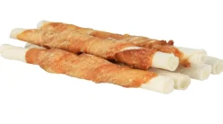 Denta Fun Kyllinge Tyggerulle 17 cm - naturligt tyggeben til hunde