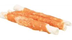 Denta Fun Kyllinge Tyggerulle 17 cm - naturligt tyggeben til hunde