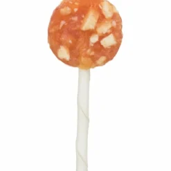 Denta Fun Slikkepind med kylling og ost 10 cm - sjov hundesnack