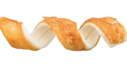 Denta Fun Spiral Tyggeben med kylling 15 cm - lang tyggetid