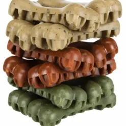 Denta Fun Veggie Tyggeknogle med tang 8,5 cm (vegetabilsk) - 100 % vegansk hundesnack