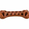 Denta Fun Veggie Tyggeknogle med tang 12 cm (vegetabilsk) - sunde kornfri hundesnacks