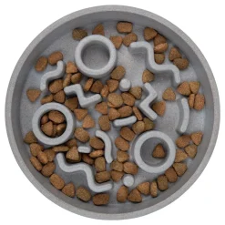 District 70 Bamboo Cat Slow Feeder Ice Blue