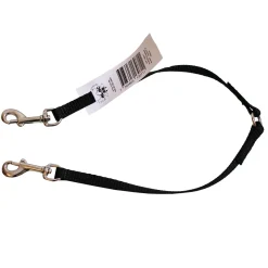 Dobbelt Hundesnor Nylon sort S