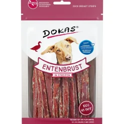 Dokas Andebryststrimler 70 g - små poser, stor smag