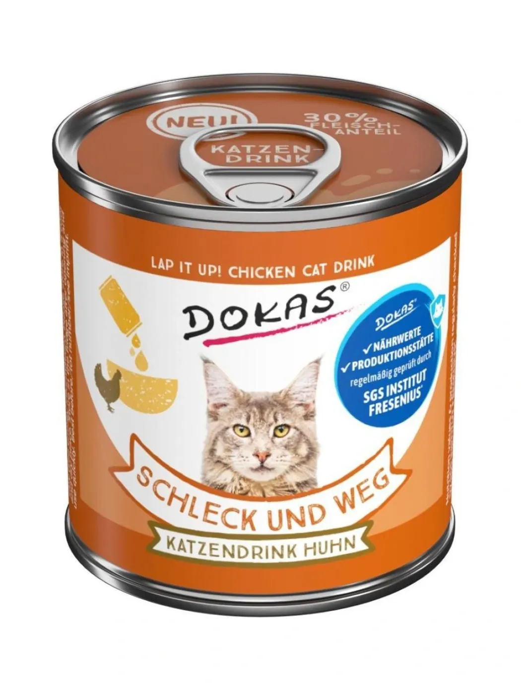 Dokas Drik til katte m. kylling 100gr