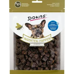 Dokas Insektgodbidder og Sød kartoffel 100 g - bæredygtige hundesnacks