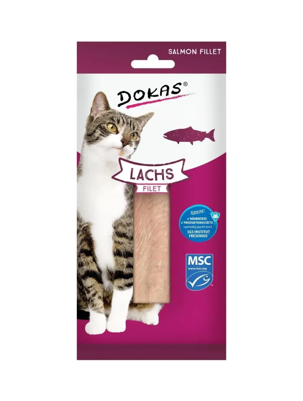 Dokas Kat Laksefilet 22 g